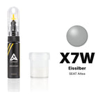 Vernice ritocco per SEAT Altea – X7W Eissilber (2011–2015), kit Standard
