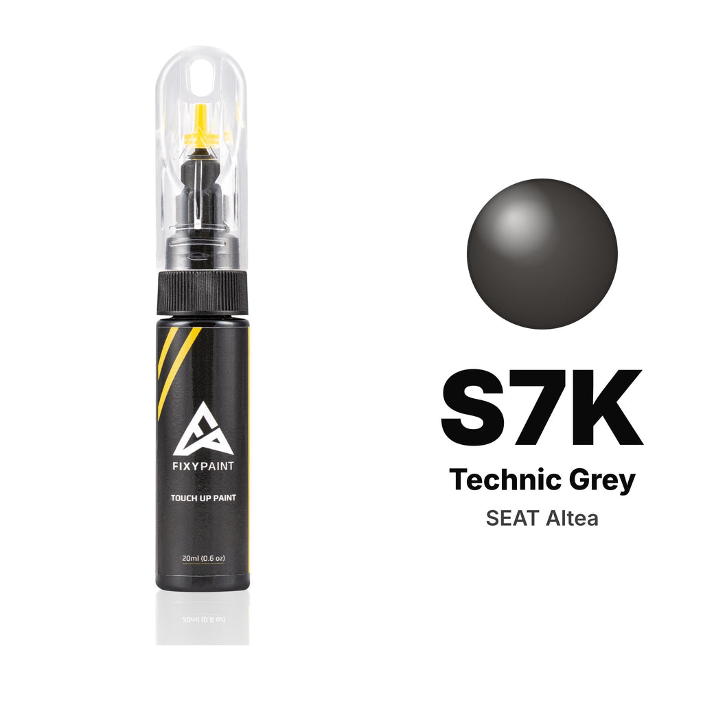 Vernice ritocco per SEAT Altea – S7K Technic Grey (2013–2015), kit Base