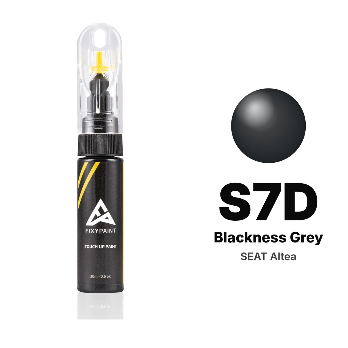 Touch-up paint for SEAT Altea S7D Blackness Grey, Basic kit