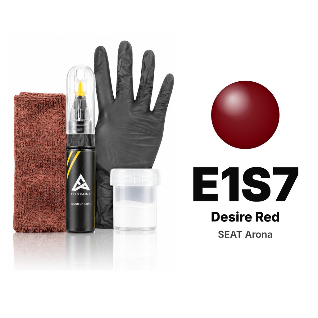 Vernice ritocco per SEAT Arona – E1S7 Desire Red (2022–2023), kit Completo