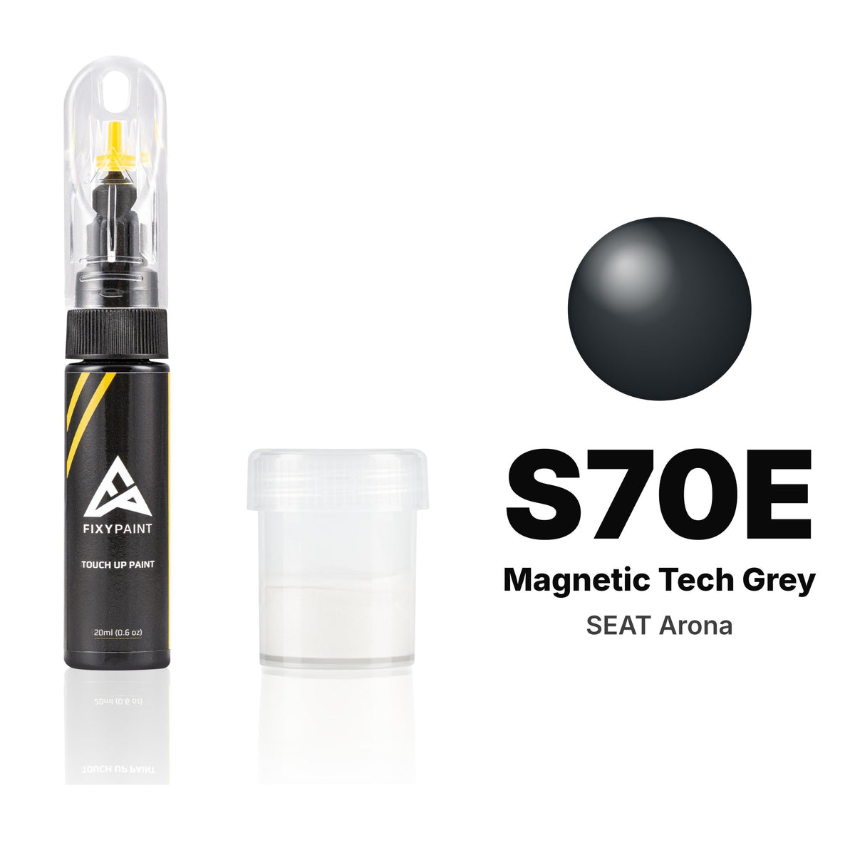 Lackstift für SEAT Arona – S70E Magnetic Tech Grey (2022–2023), Set Standard