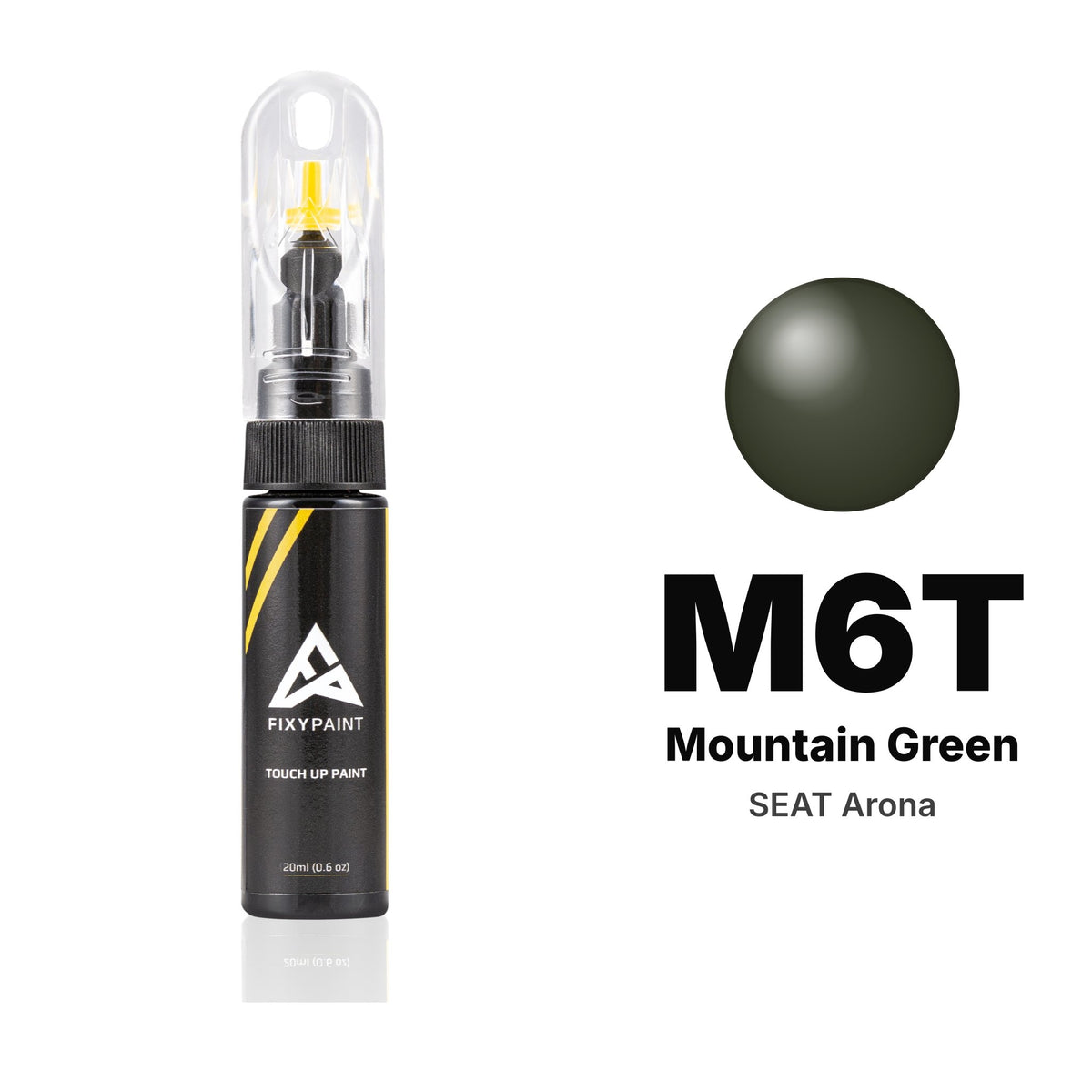 Lackstift für SEAT Arona – M6T Mountain Green (2022–2024), Set Basis