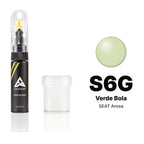 Touch-up paint for SEAT Arosa S6G Verde Bola, Standard kit
