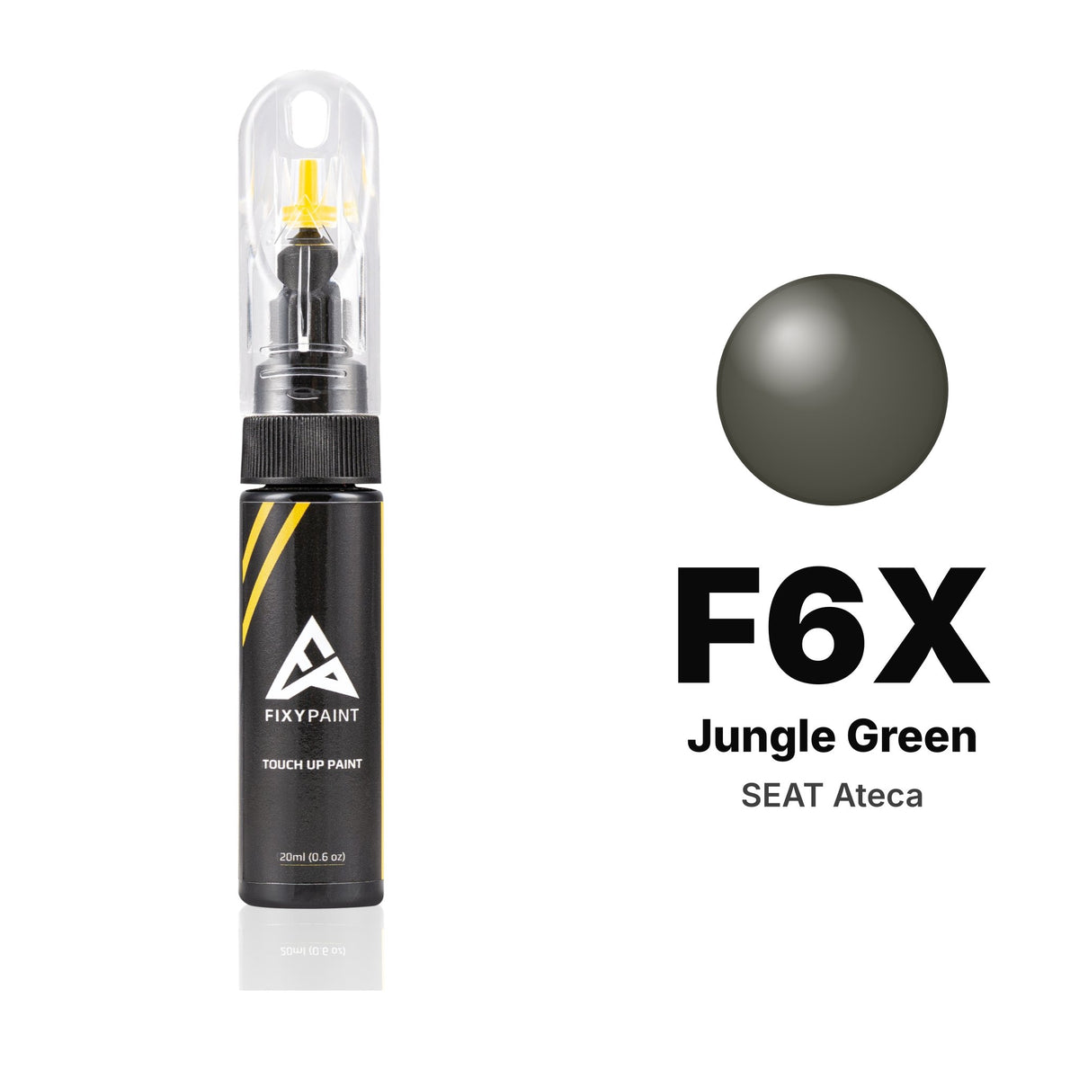 Lackstift für SEAT Ateca – F6X Jungle Green (2016–2017), Set Basis