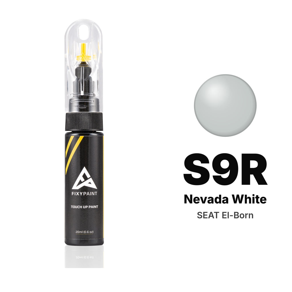 Peinture de retouche pour SEAT El-Born – S9R Nevada White (2020–2022), kit Basique