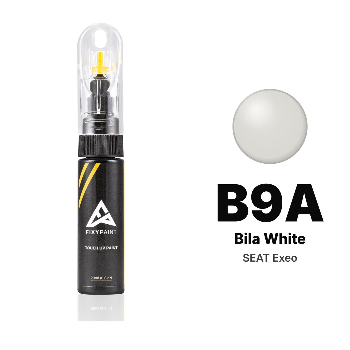 SEAT Exeo B9A Bila White touch-up paint, Basic kit