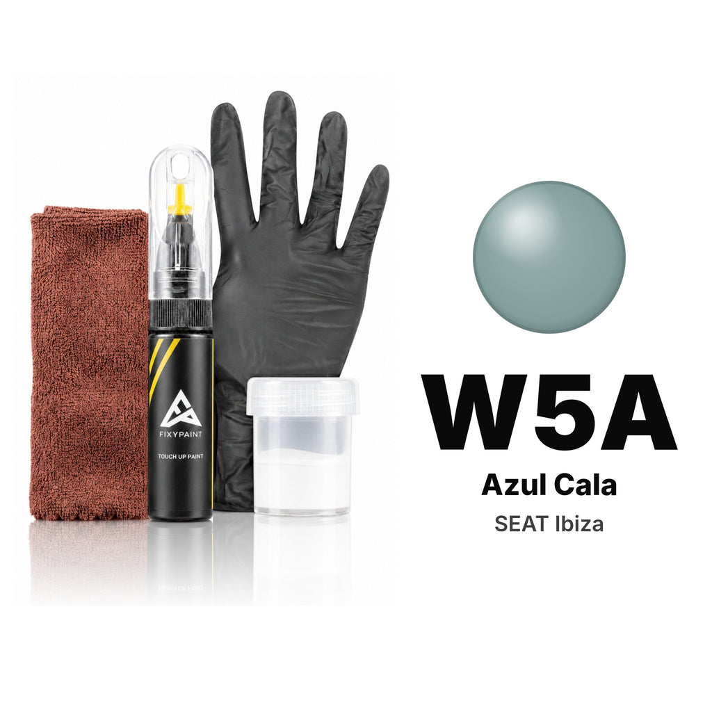 Touch-up paint for SEAT Ibiza W5A Azul Cala, Complete kit