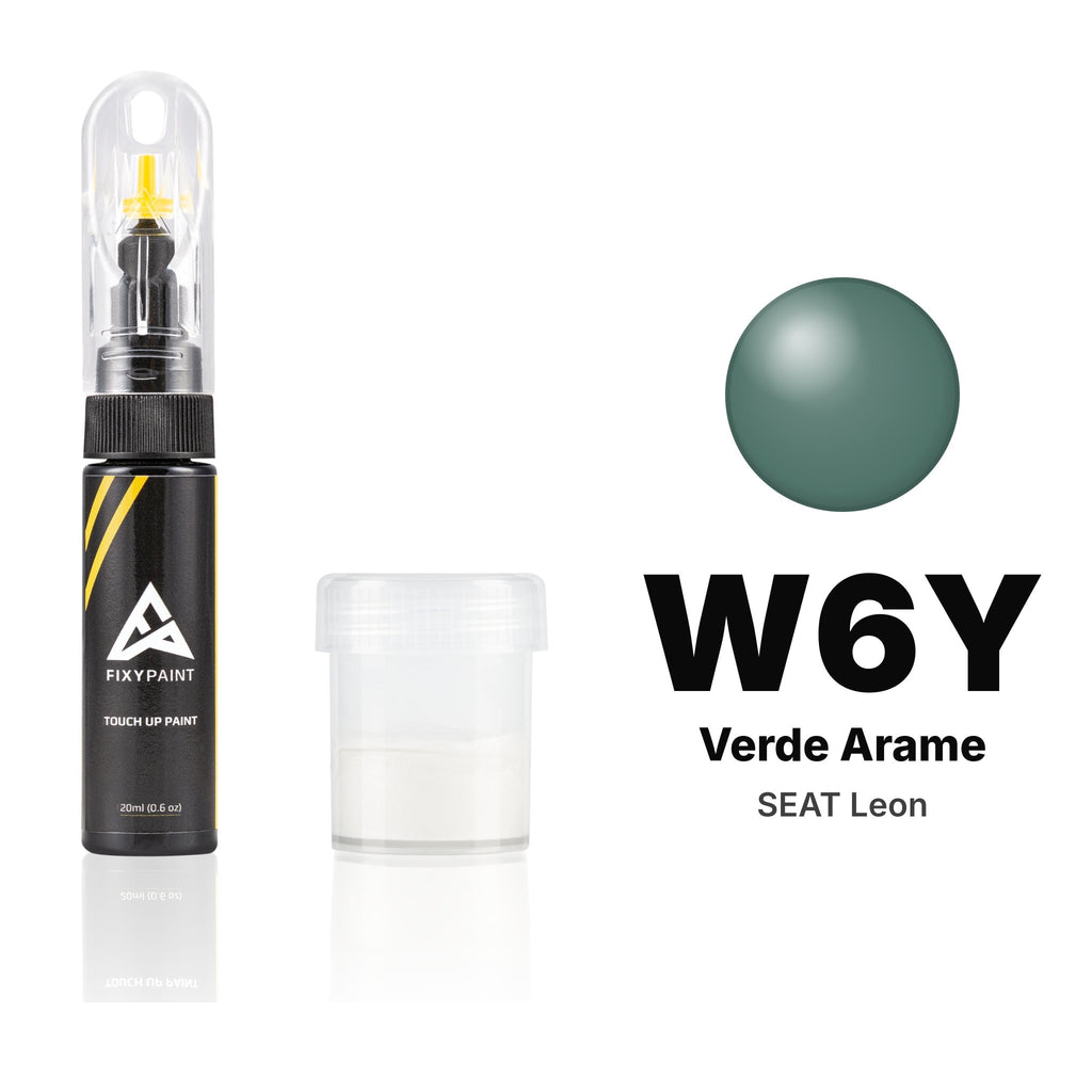 Touch-up paint for SEAT Leon W6Y Verde Arame, Standard kit