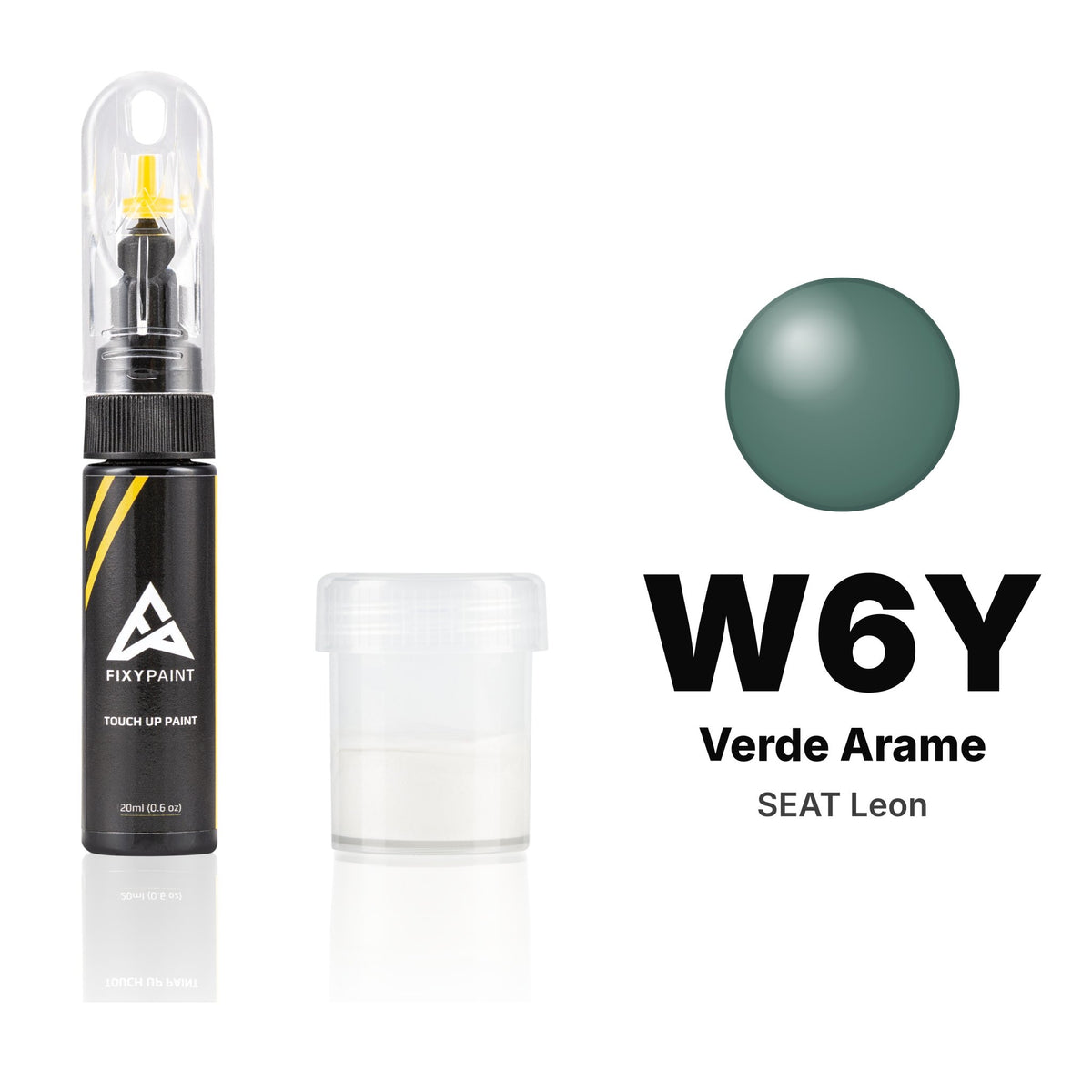 Touch-up paint for SEAT Leon W6Y Verde Arame, Standard kit
