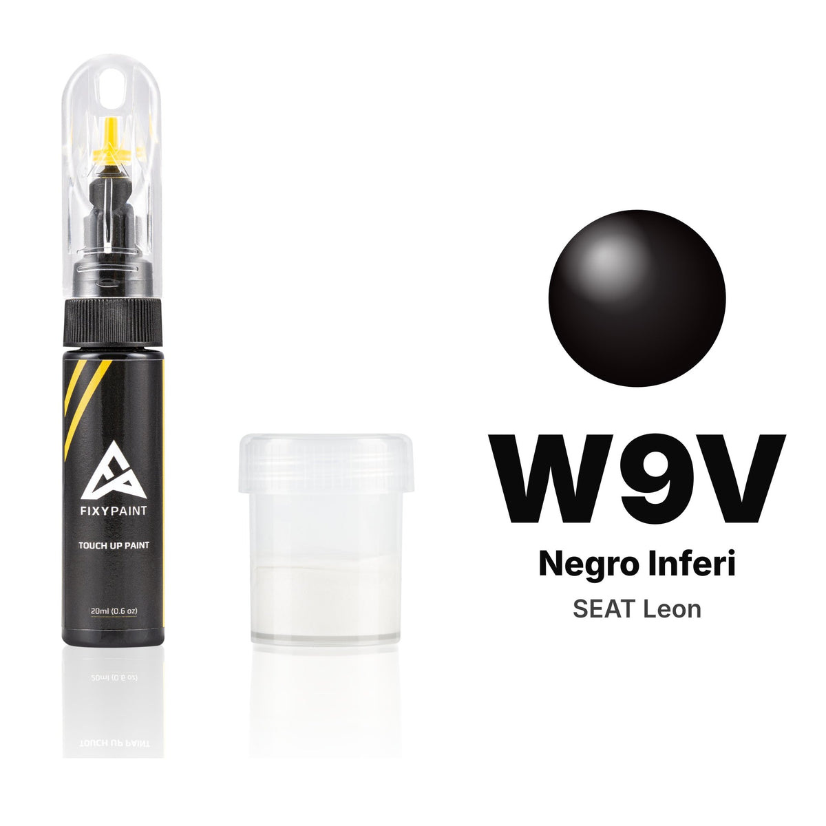 Touch-up paint for SEAT Leon W9V Negro Inferi, Standard kit