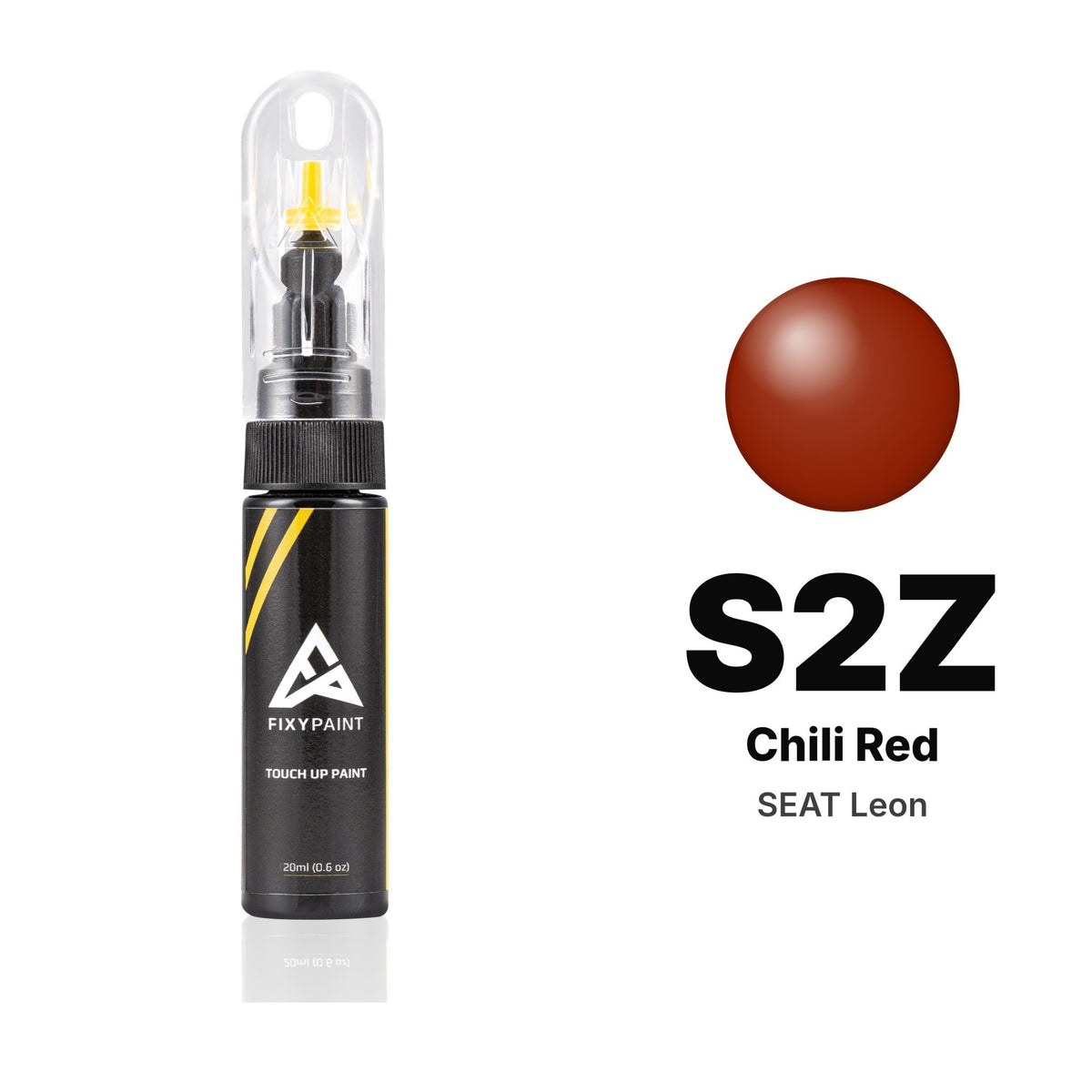 SEAT Leon S2Z Chili Red touch-up paint, Basic kit