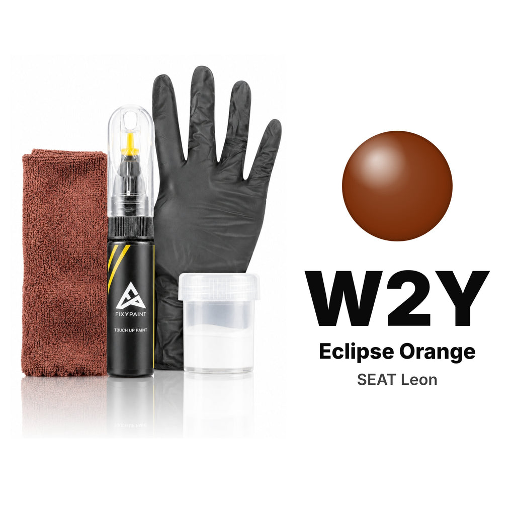 Touch-up paint for SEAT Leon W2Y Eclipse Orange, Complete kit