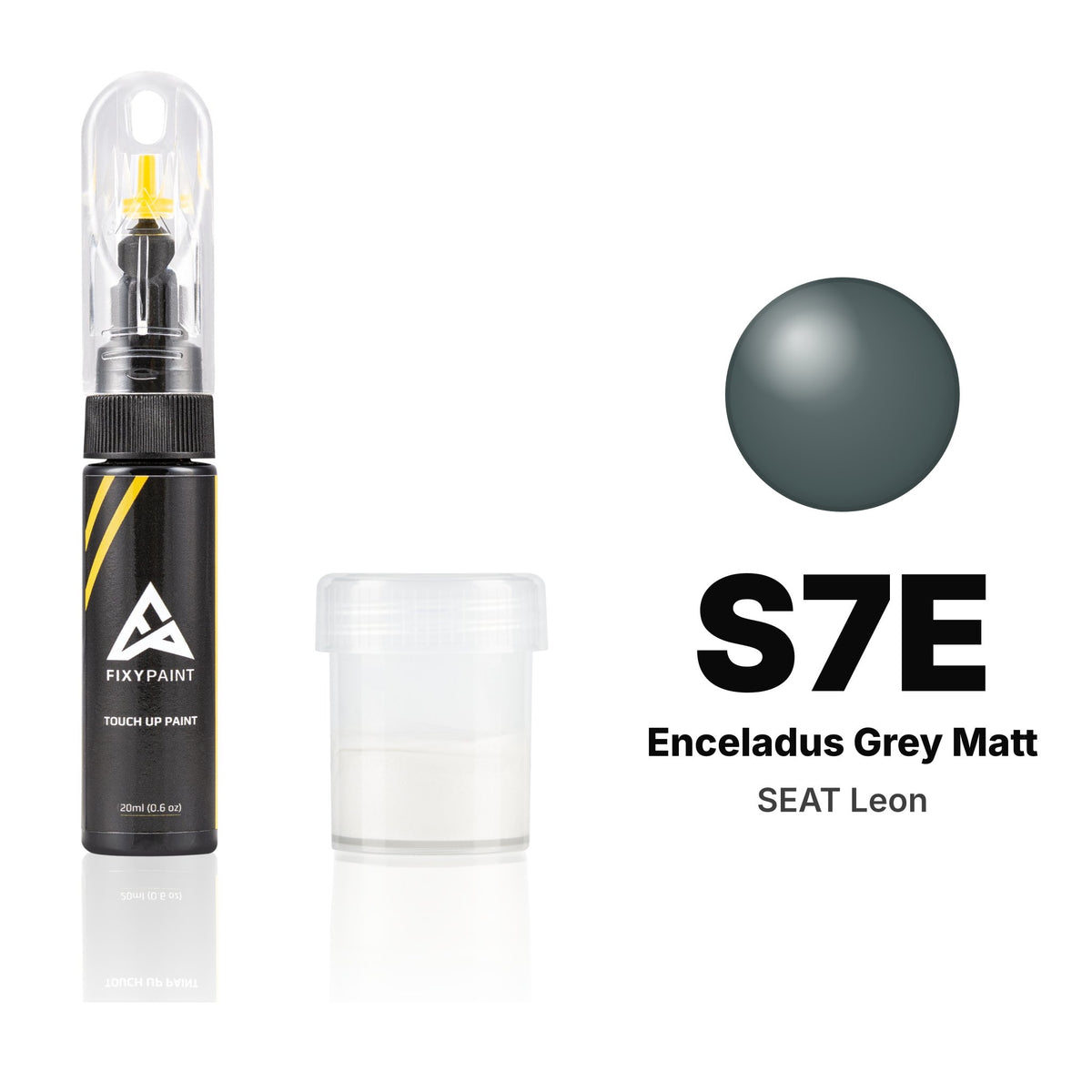 Touch-up paint for SEAT Leon S7E Enceladus Grey Matt, Standard kit