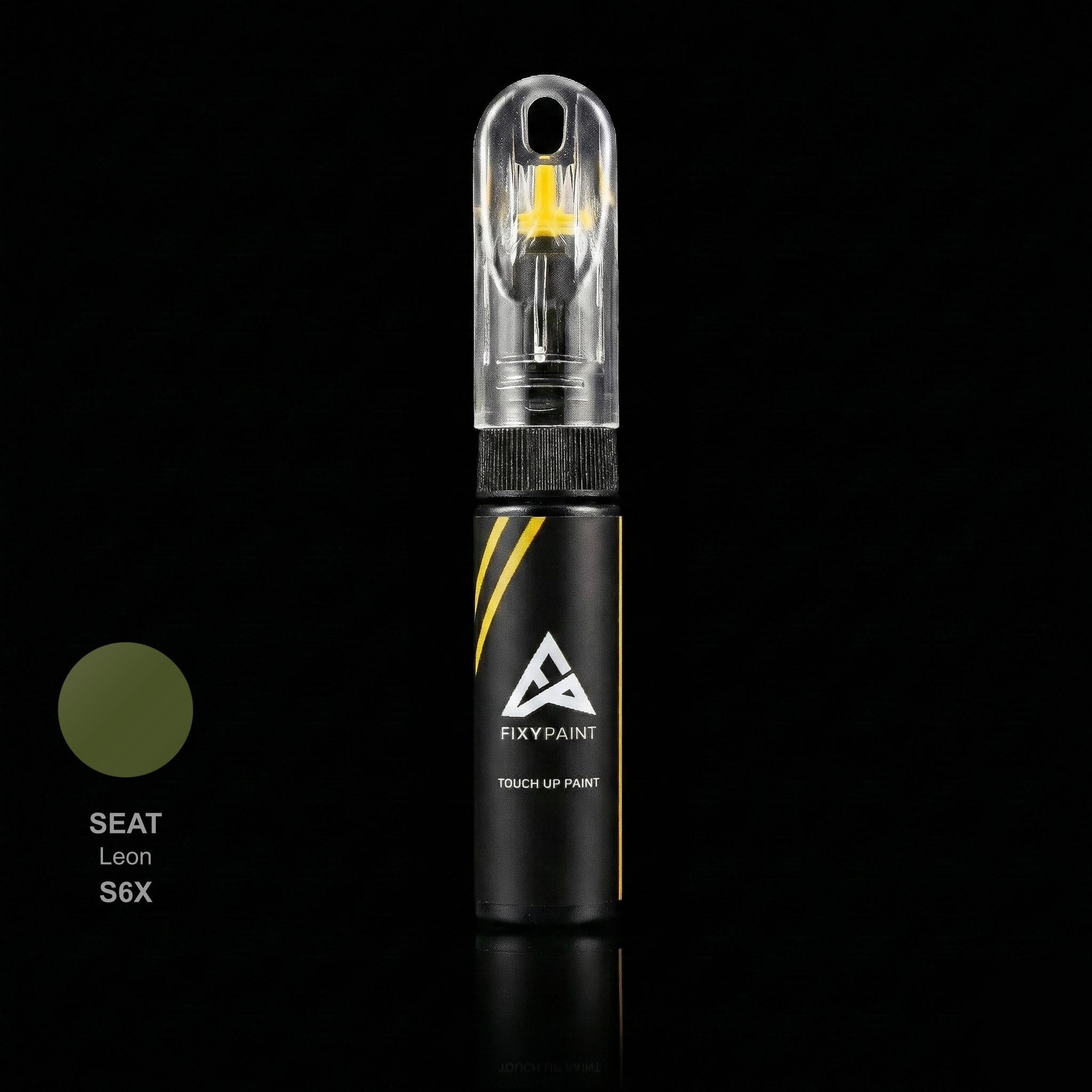 Seat Leon touch up paint kit - VERDE VIBRANTE S6X scratch repair