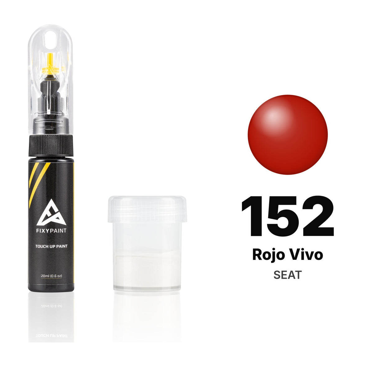 Touch-up paint for SEAT 152 Rojo Vivo, Standard kit