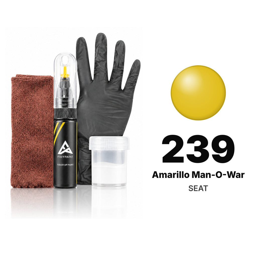Vernice ritocco per SEAT – 239 Amarillo Man-O-War (tutti i modelli, 1982–1987), kit Completo