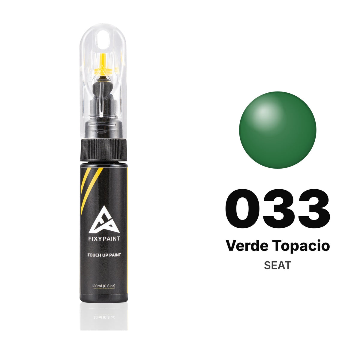 Lackstift für SEAT – 033 Verde Topacio (alle Modelle, 1983–1988), Set Basis