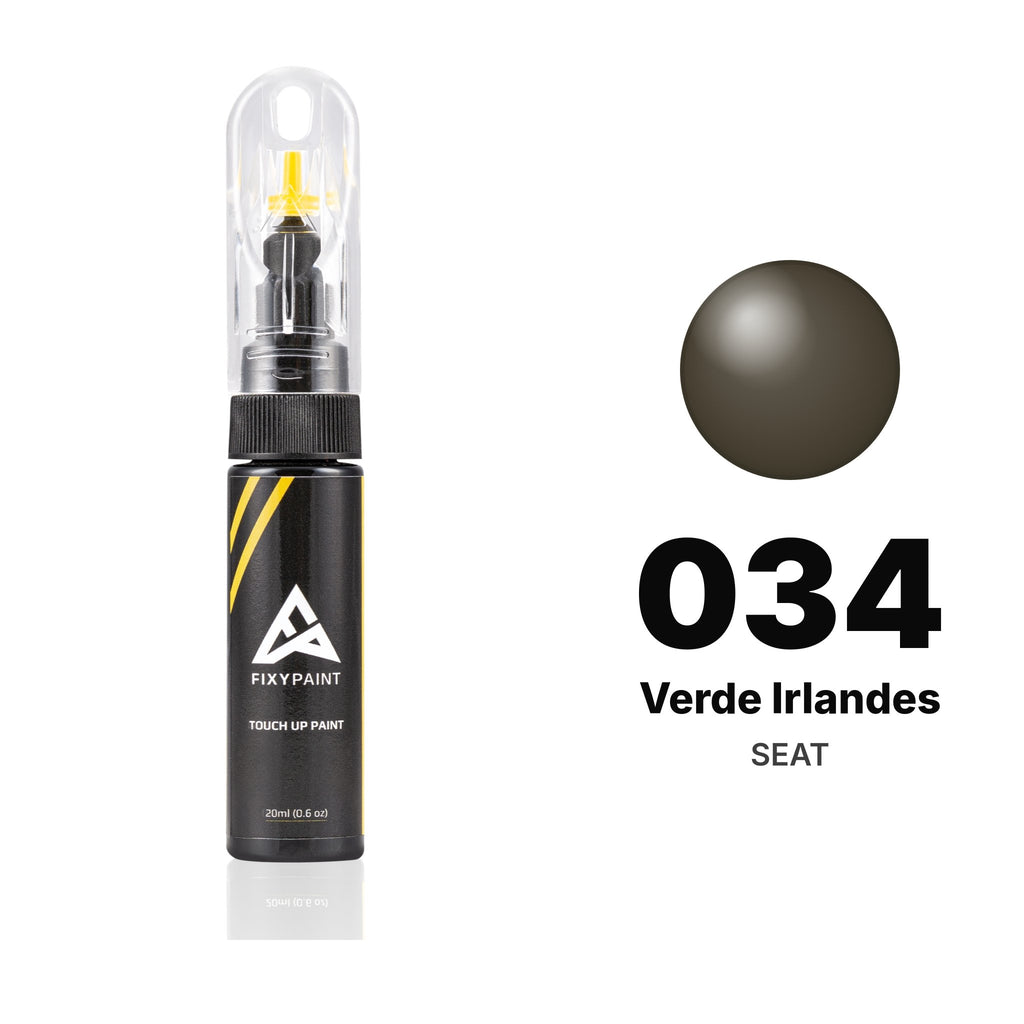 Lackstift für SEAT – 034 Verde Irlandes (alle Modelle, 1985–1989), Set Basis