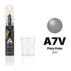 Vernice ritocco per SEAT – A7V Plata Polar (tutti i modelli, 1985–1990), kit Standard