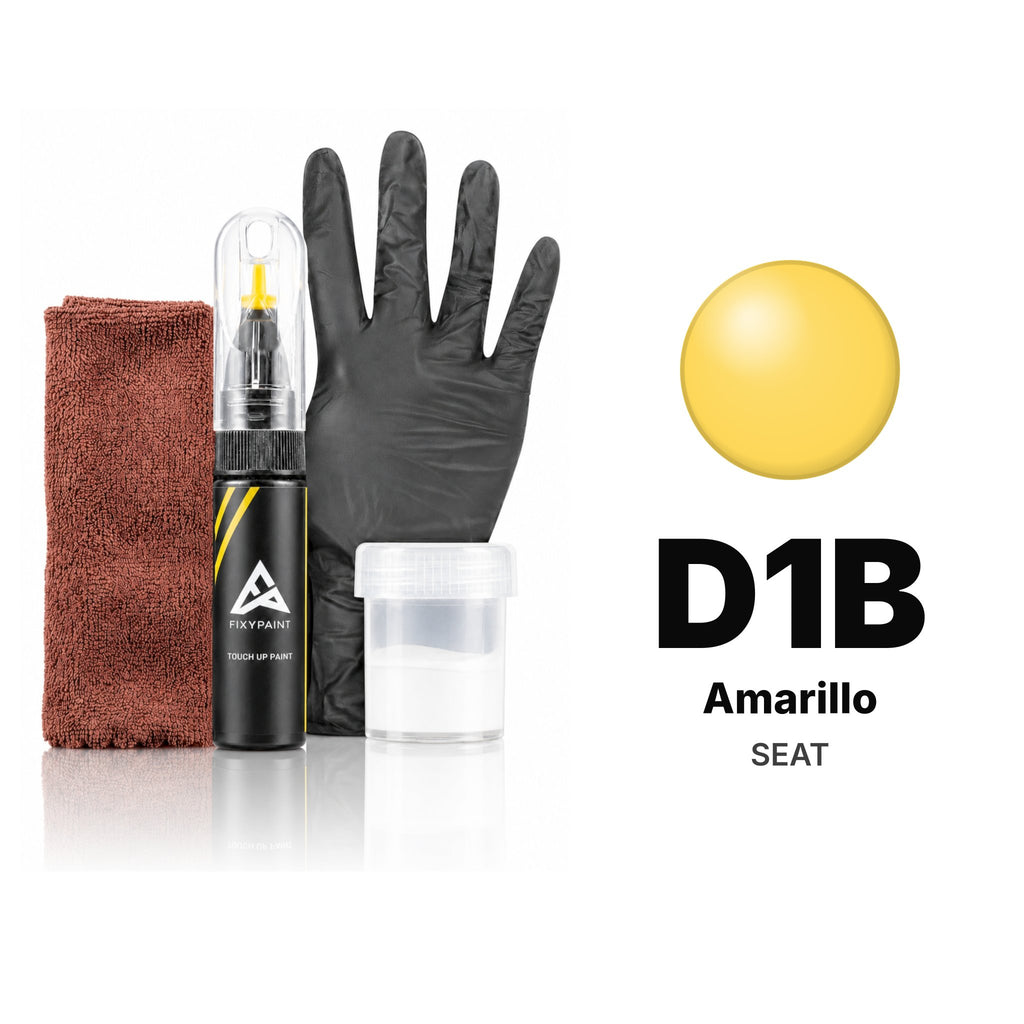 Touch-up paint for SEAT D1B Amarillo, Complete kit