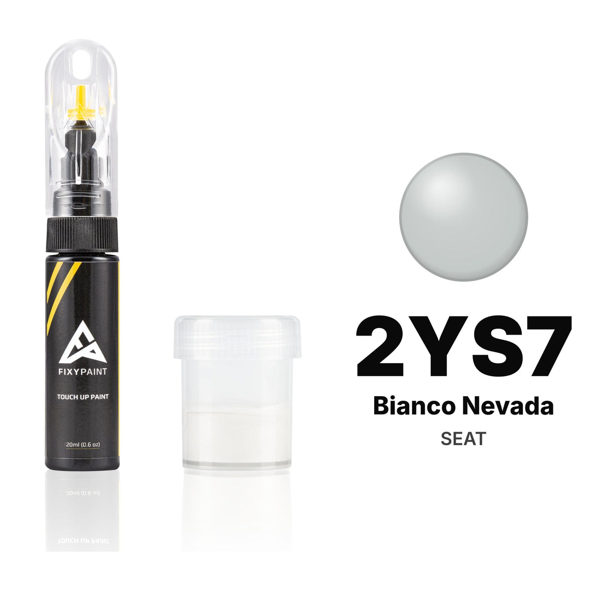 Lackstift für SEAT – 2YS7 Bianco Nevada (alle Modelle, ab 2017), Set Standard