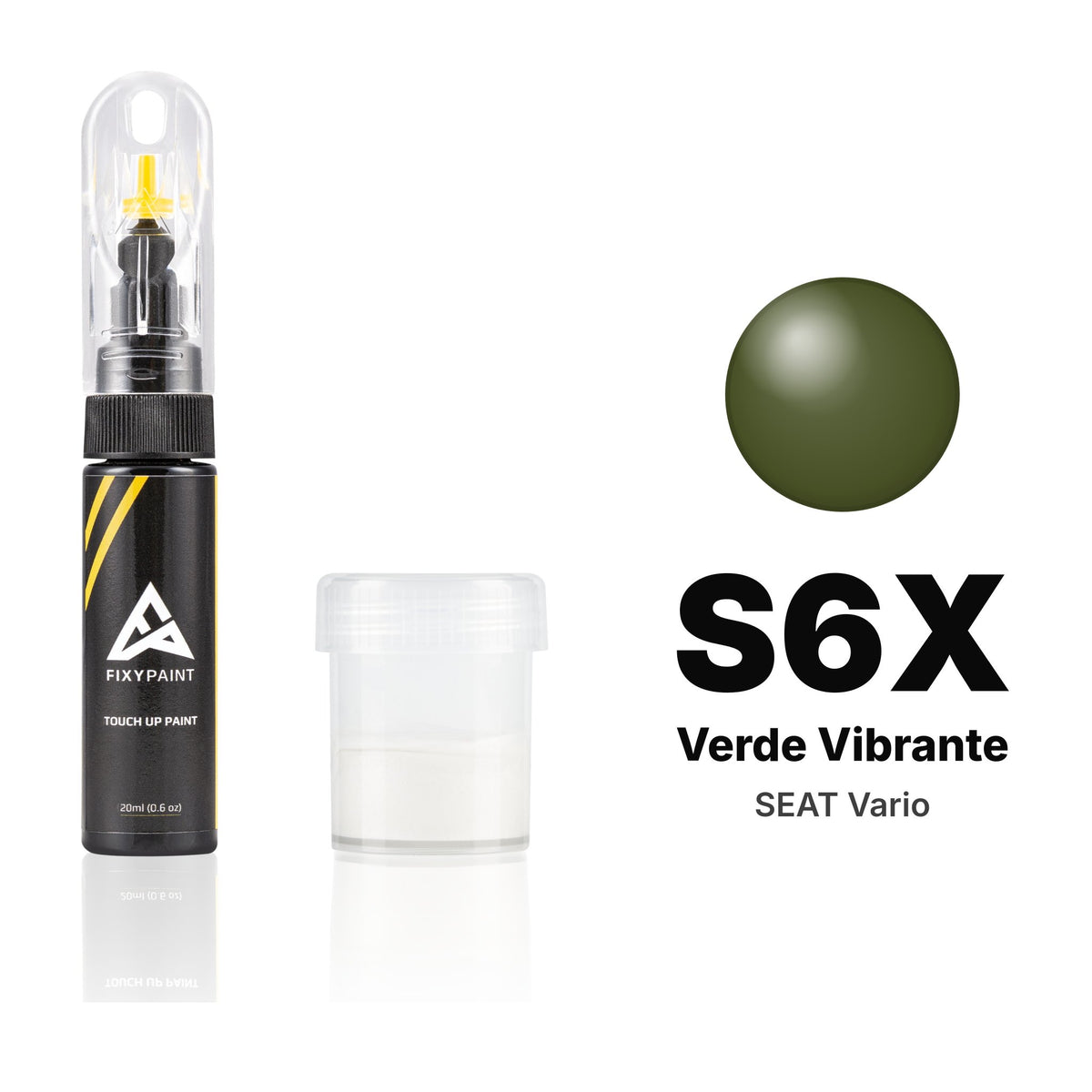 Touch-up paint for SEAT Vario S6X Verde Vibrante, Standard kit