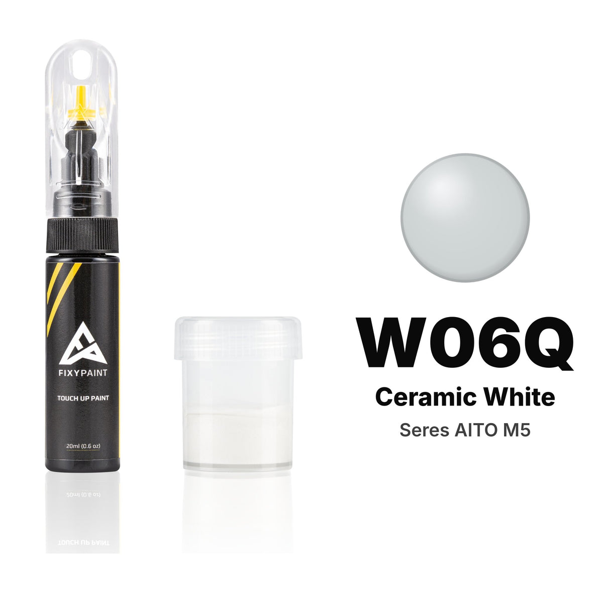 Touch-up paint for Seres AITO M5 W06Q Ceramic White, Standard kit