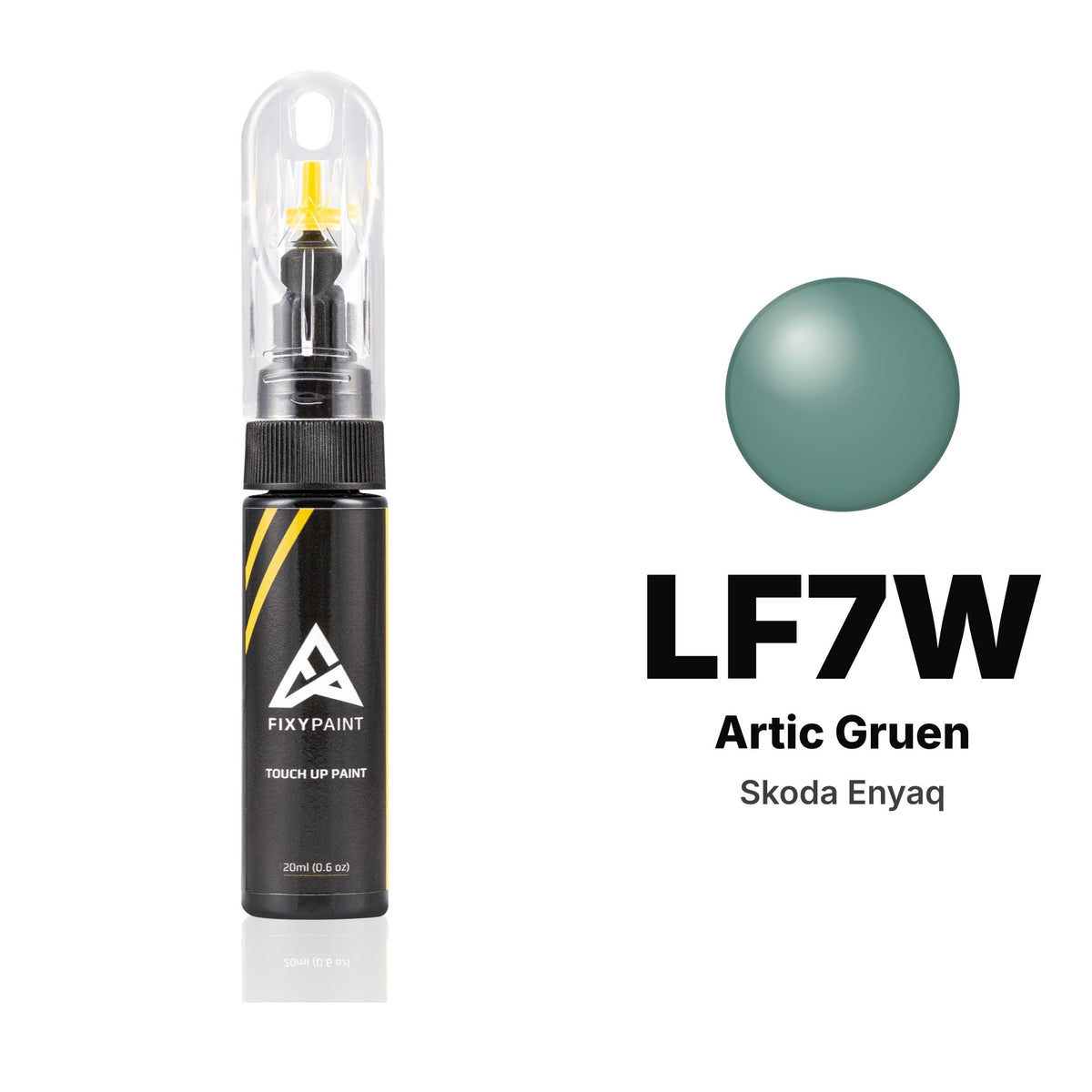 Peinture de retouche pour Skoda Enyaq – LF7W Artic Gruen (2023), kit Basique