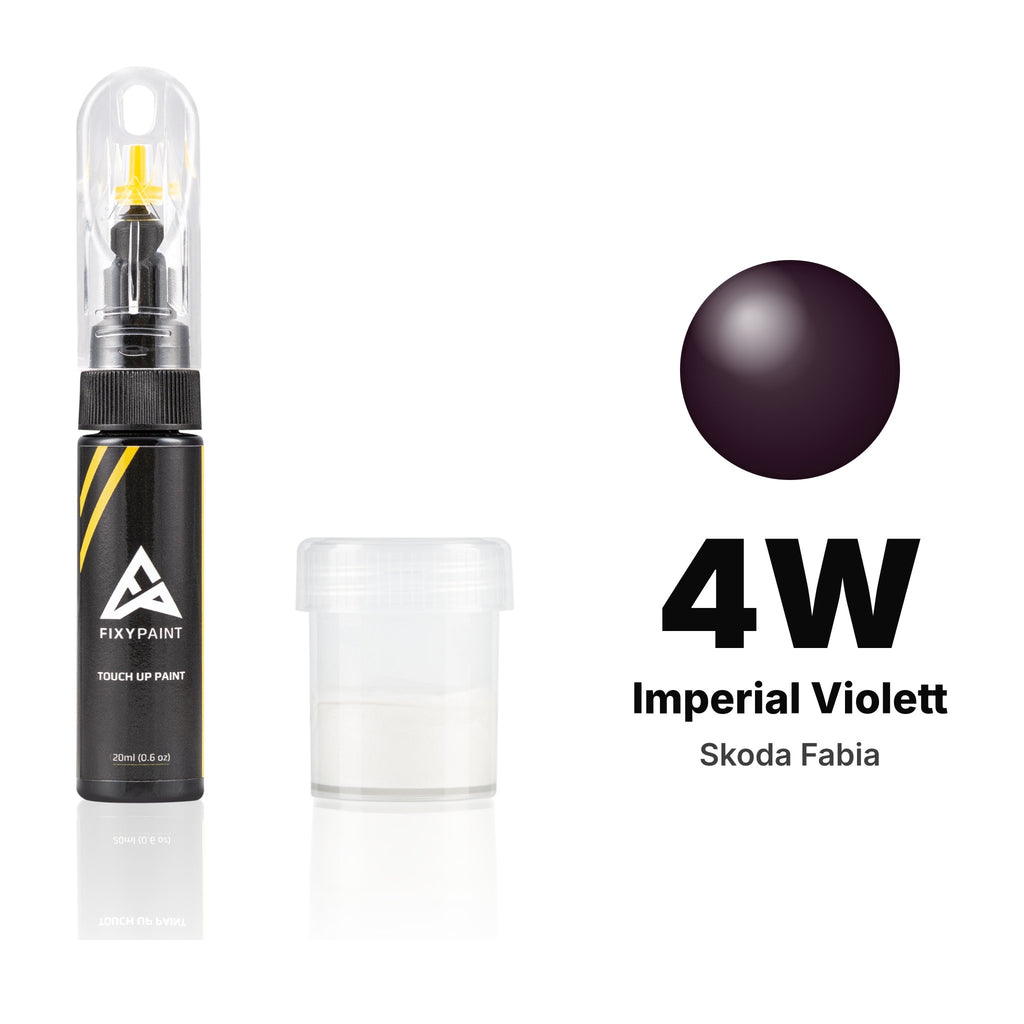 Touch-up paint for Skoda Fabia 4W Imperial Violett, Standard kit