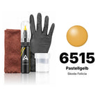 Pintura de retoque para Skoda Felicia – 6515 Pastellgelb (1998–2002), kit Completo