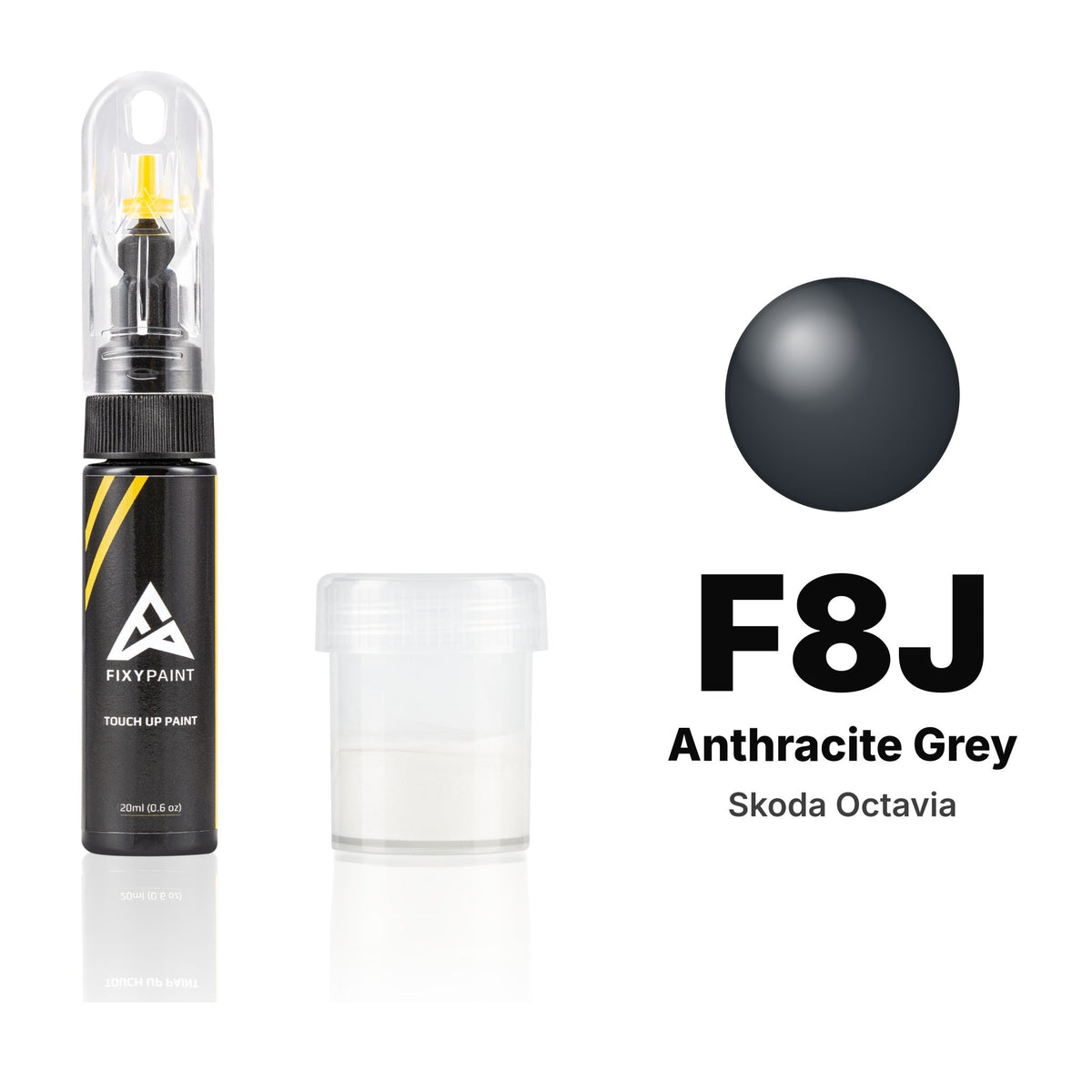 Touch-up paint for Skoda Octavia F8J Anthracite Grey, Standard kit