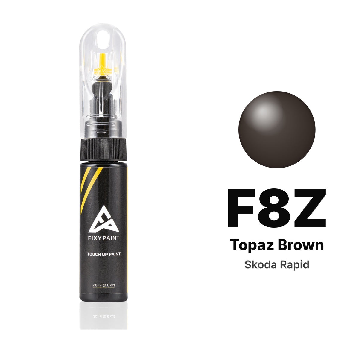 Peinture de retouche pour Skoda Rapid – F8Z Topaz Brown (2015–2017), kit Basique