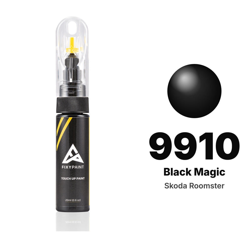 Touch-up paint for Skoda Roomster 9910 Black Magic, Basic kit