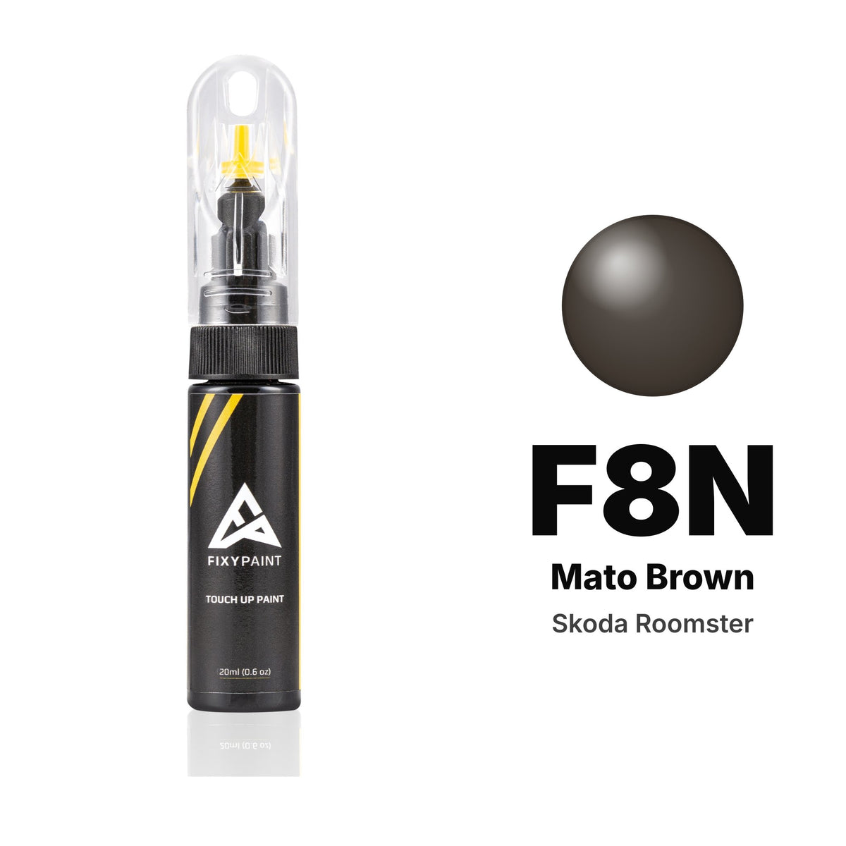 Touch-up paint for Skoda Roomster F8N Mato Brown, Basic kit