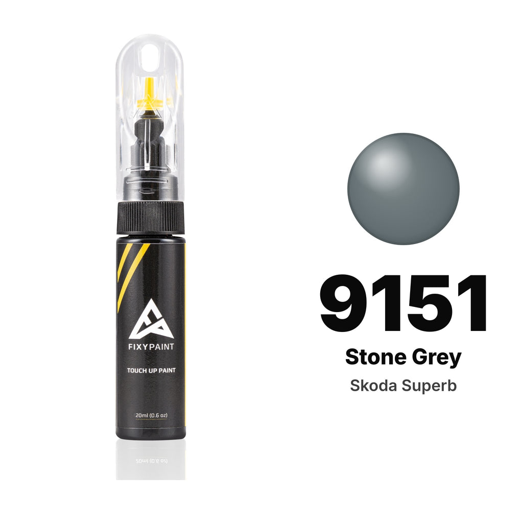 Touch-up paint for Skoda Superb 9151 Stone Grey, Basic kit