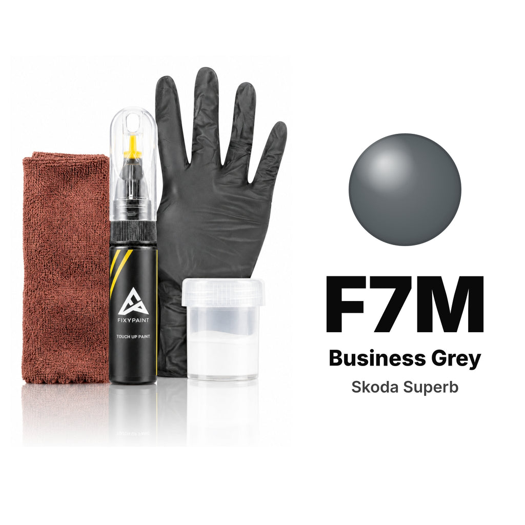 Touch-up paint for Skoda Superb F7M Business Grey, Complete kit