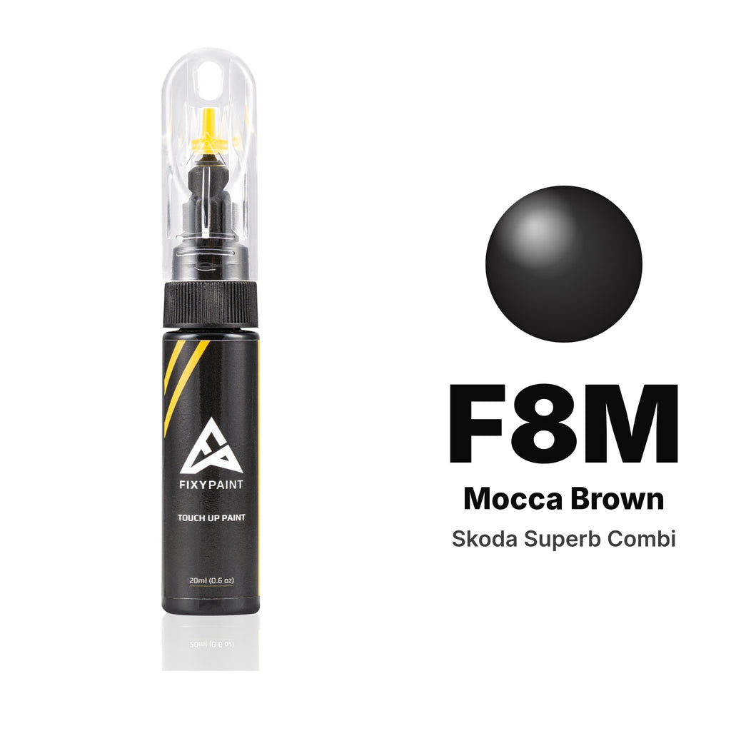 Touch-up paint for Skoda Superb Combi F8M Mocca Brown, Basic kit