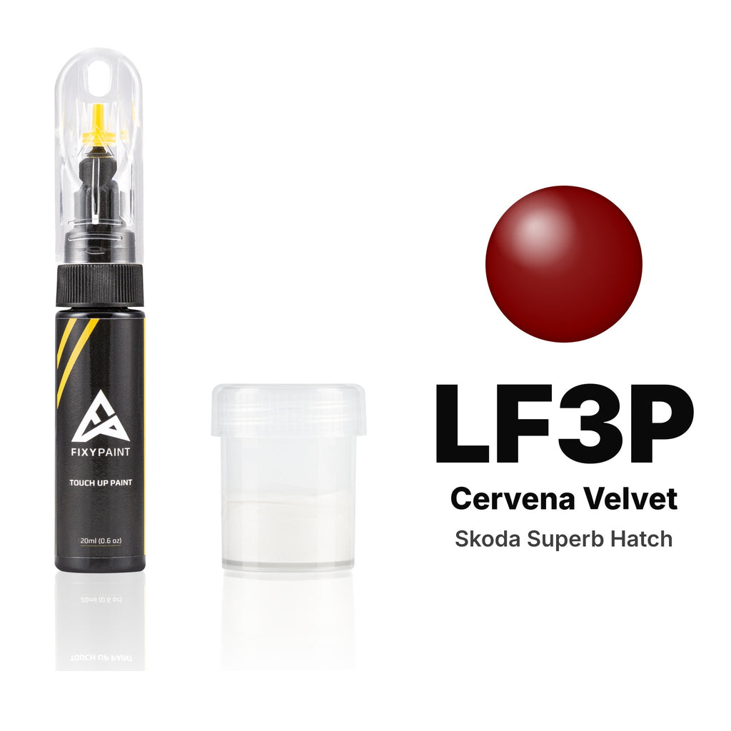 Lackstift für Skoda Superb Hatch – LF3P Cervena Velvet (2016–2025), Set Standard