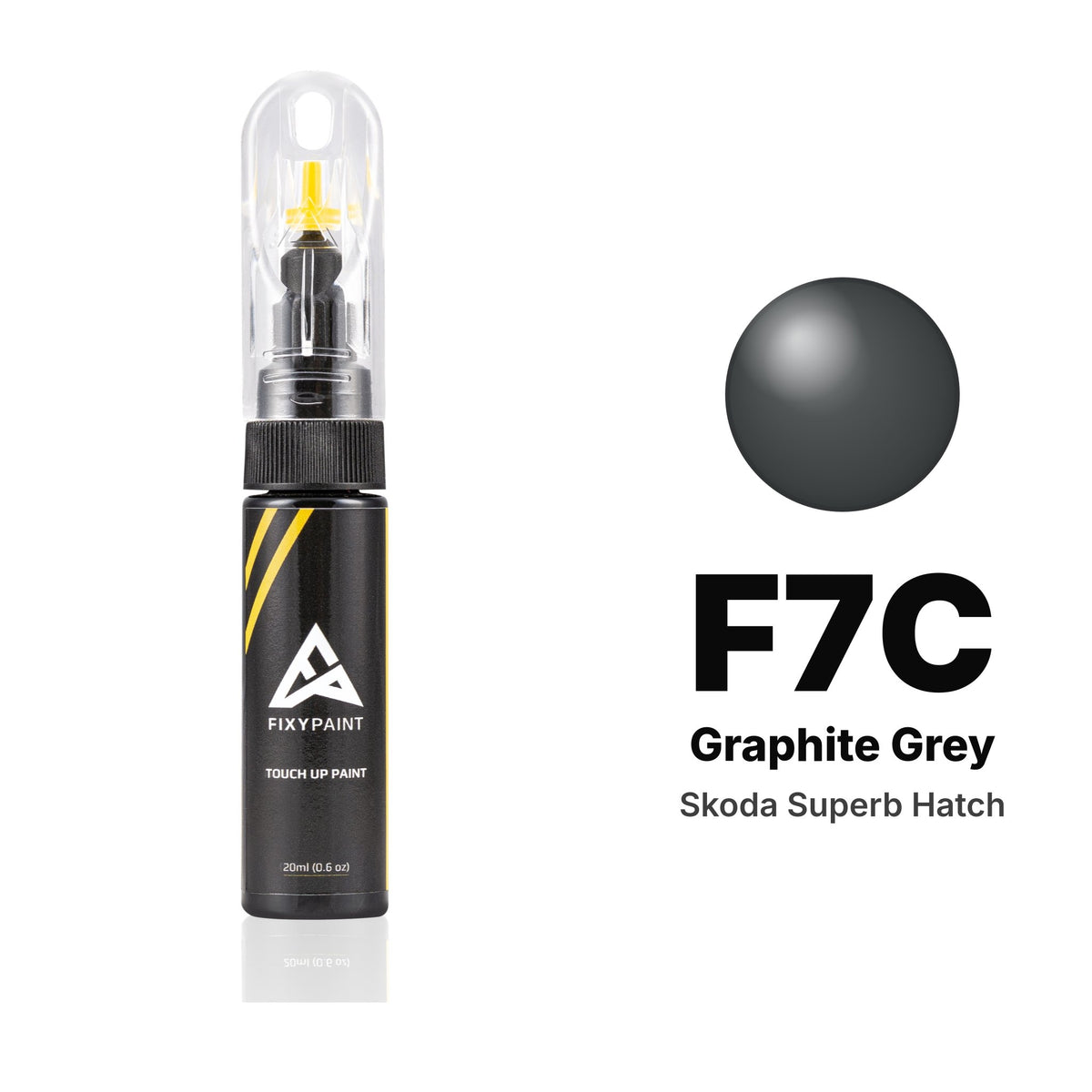 Touch-up paint for Skoda Superb Hatch F7C Graphite Grey, Basic kit