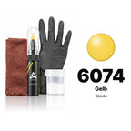 Touch-up paint for Skoda 6074 Gelb, Complete kit