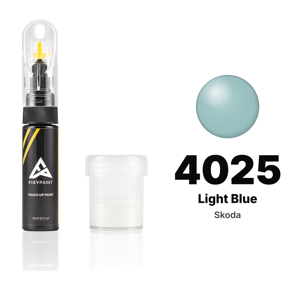 Touch-up paint for Skoda 4025 Light Blue, Standard kit