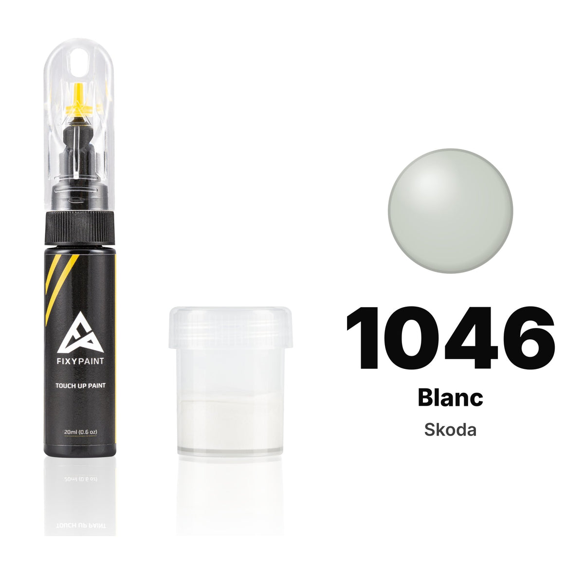 Touch-up paint for Skoda 1046 Blanc, Standard kit