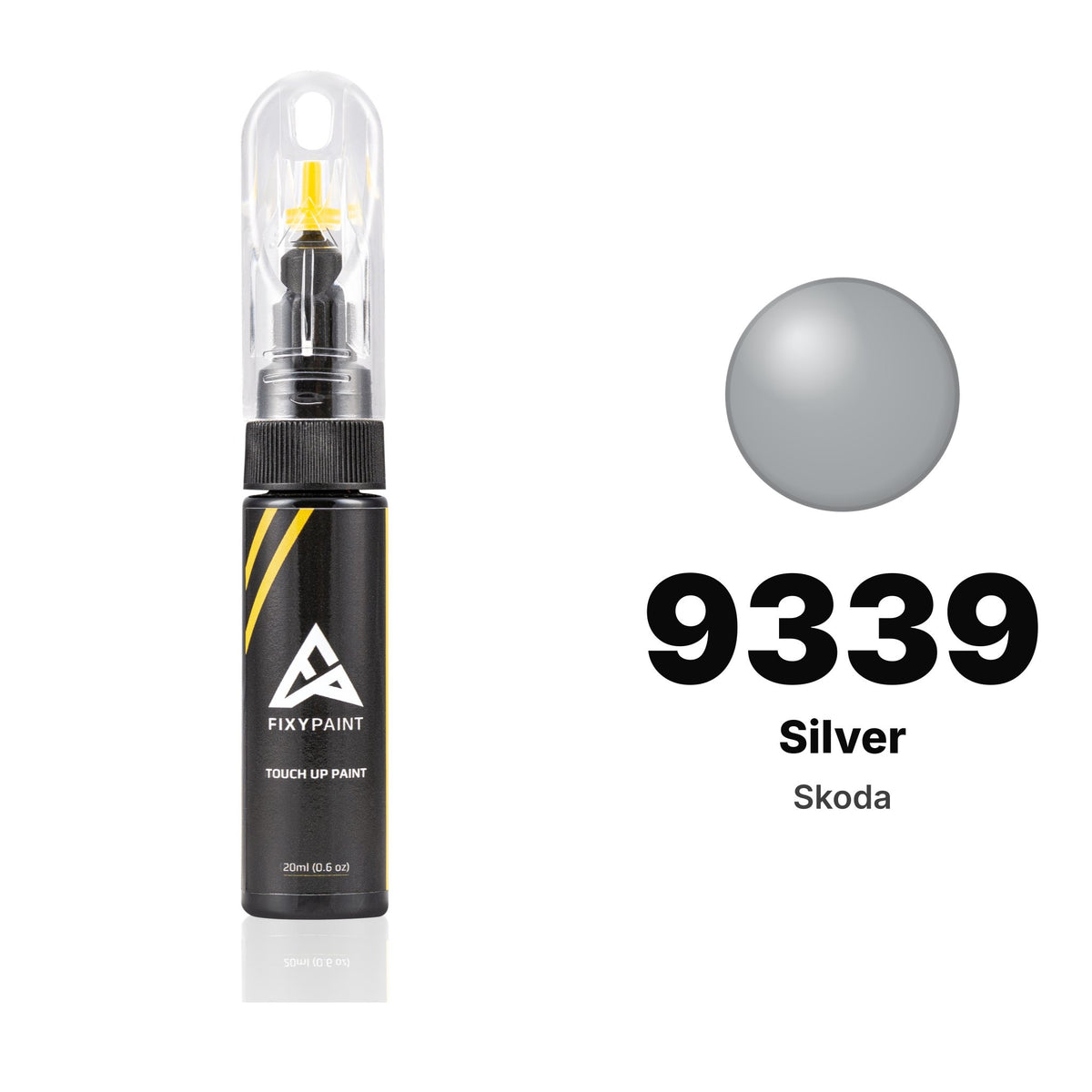 Skoda 9339 Silver touch-up paint, Basic kit