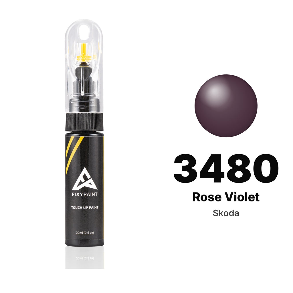 Touch-up paint for Skoda 3480 Rose Violet, Basic kit