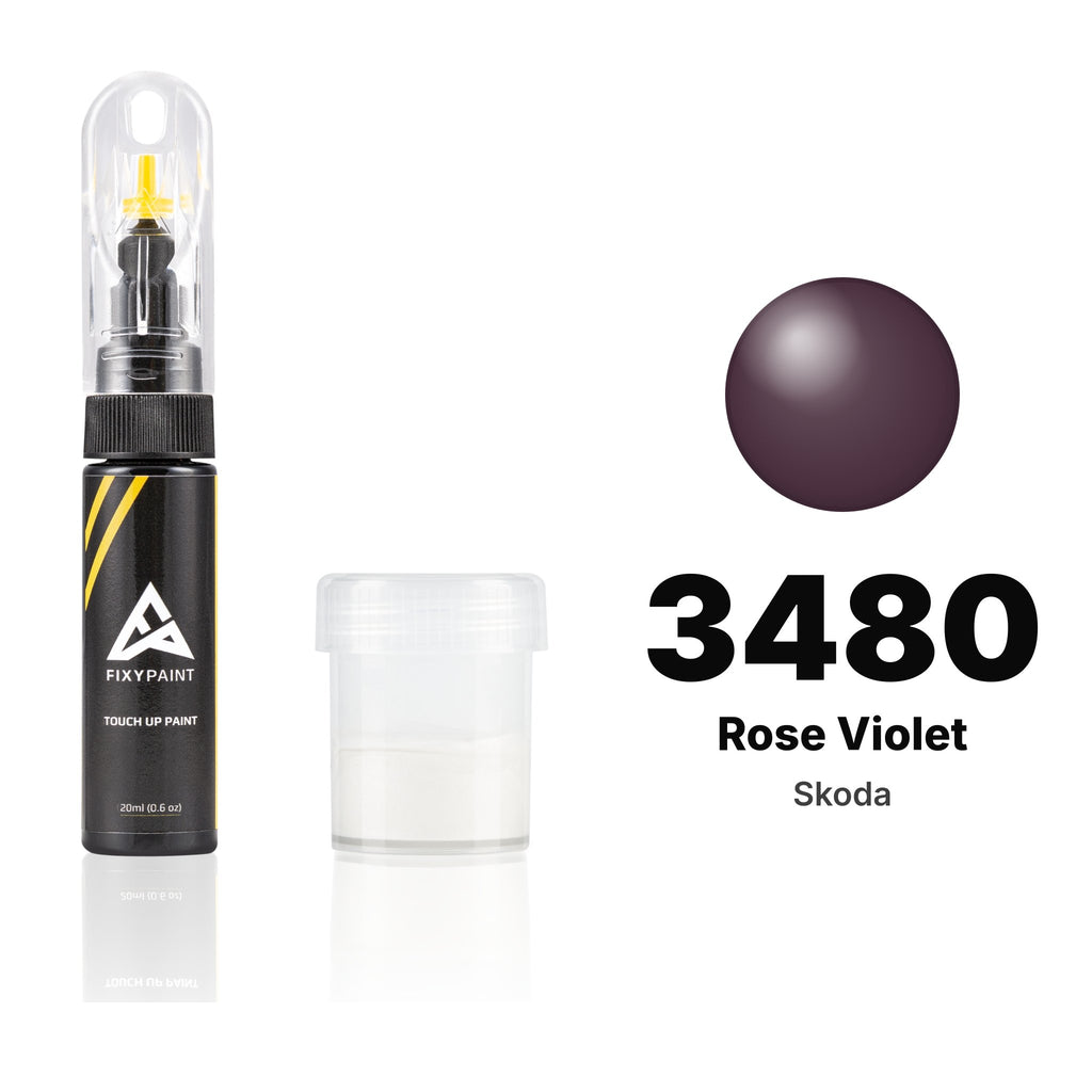 Touch-up paint for Skoda 3480 Rose Violet, Standard kit