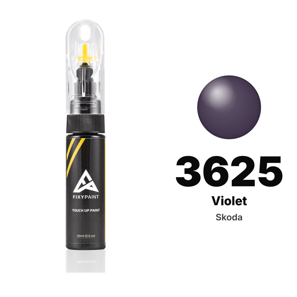Touch-up paint for Skoda 3625 Violet, Basic kit