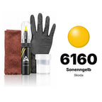 Touch-up paint for Skoda 6160 Sonenngelb, Complete kit