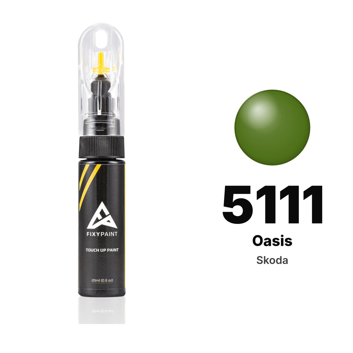 Skoda 5111 Oasis touch-up paint, Basic kit