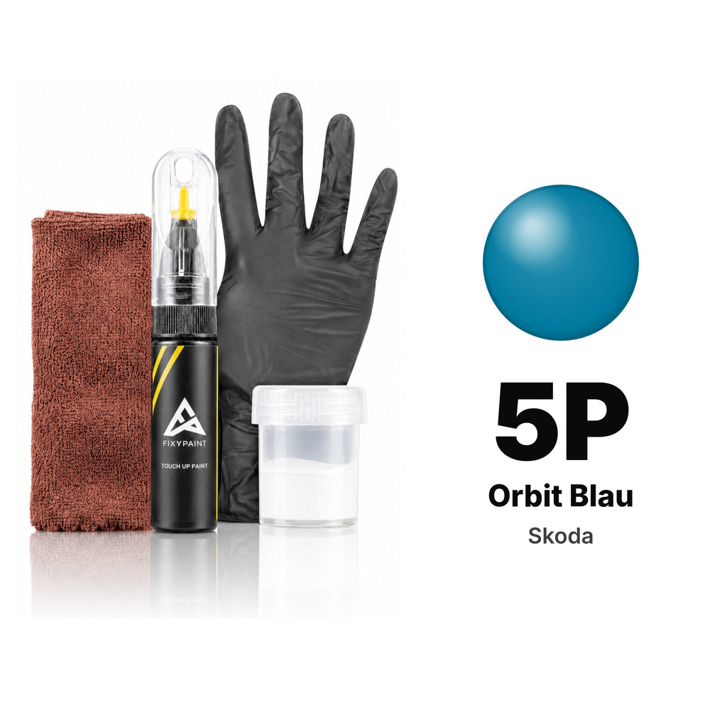Touch-up paint for Skoda 5P Orbit Blau, Complete kit