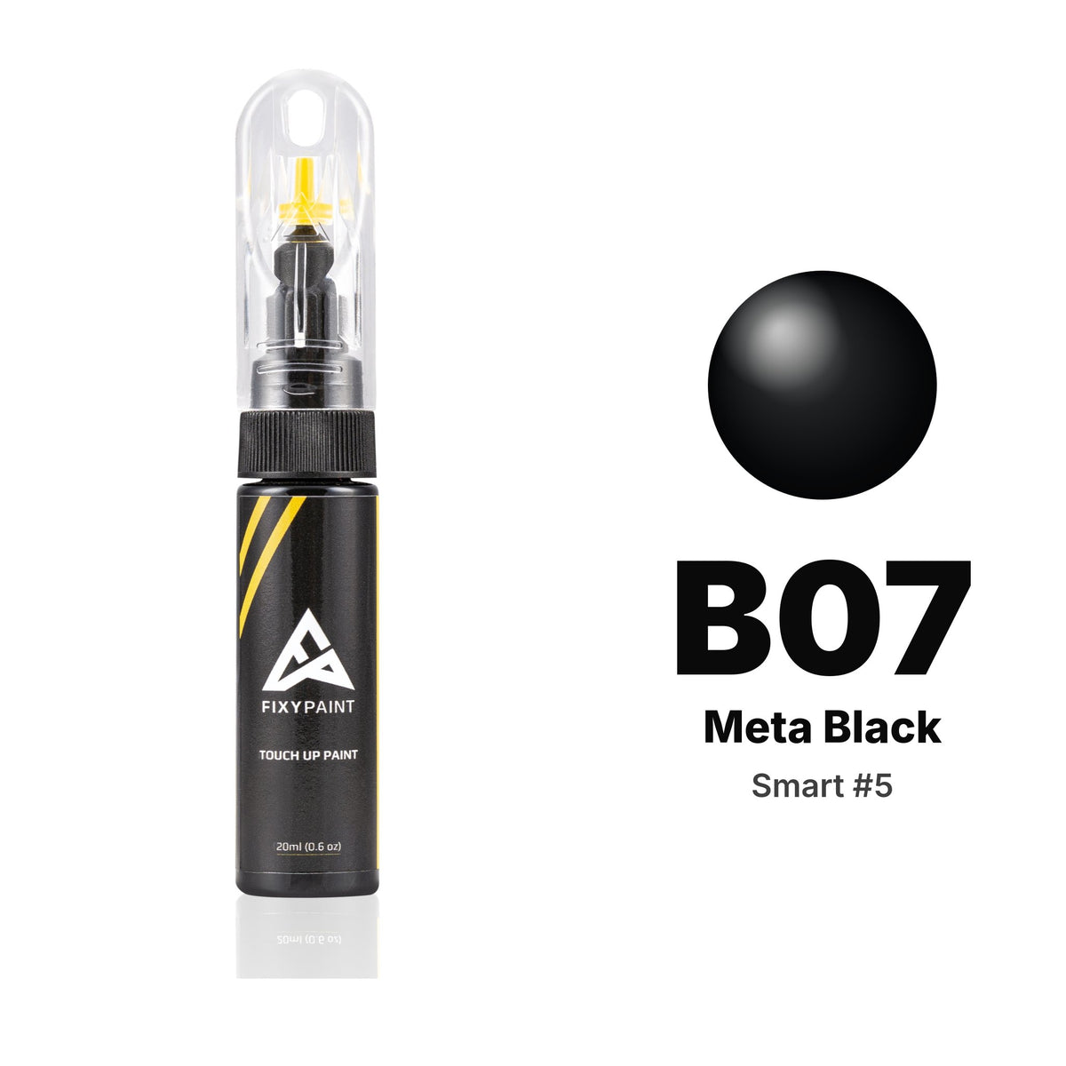 Touch-up paint for Smart #5 B07 Meta Black, Basic kit
